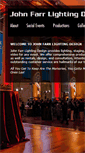 Mobile Screenshot of johnfarrlighting.com